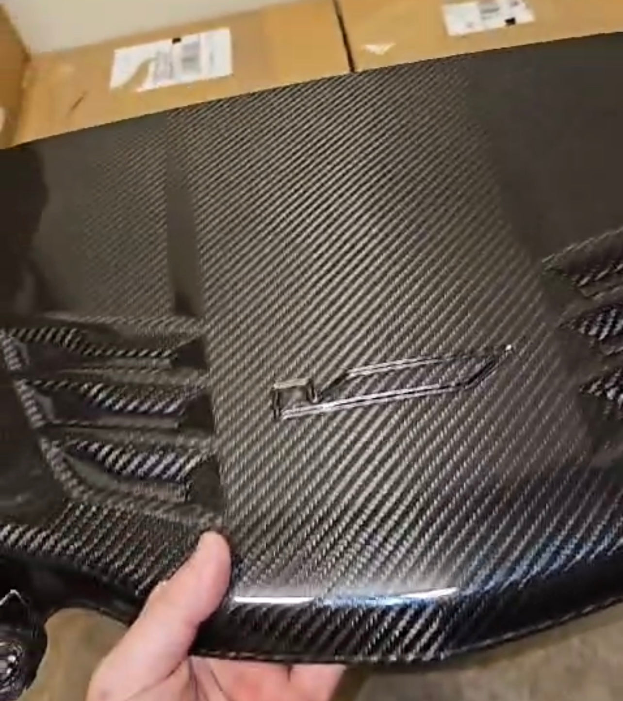 2016+ Cadillac ATS/ATS-V Sedan and Coupe | Carbon Fiber SDP Engine Cover